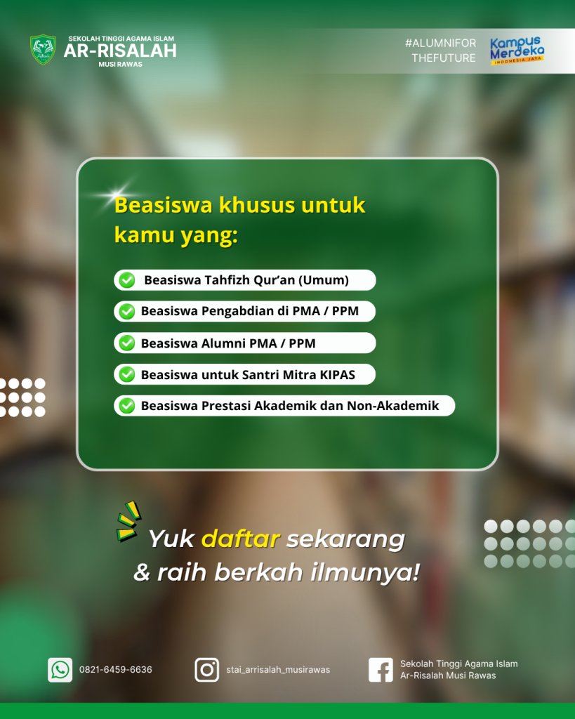 Mahasiswa STAI Ar-Risalah